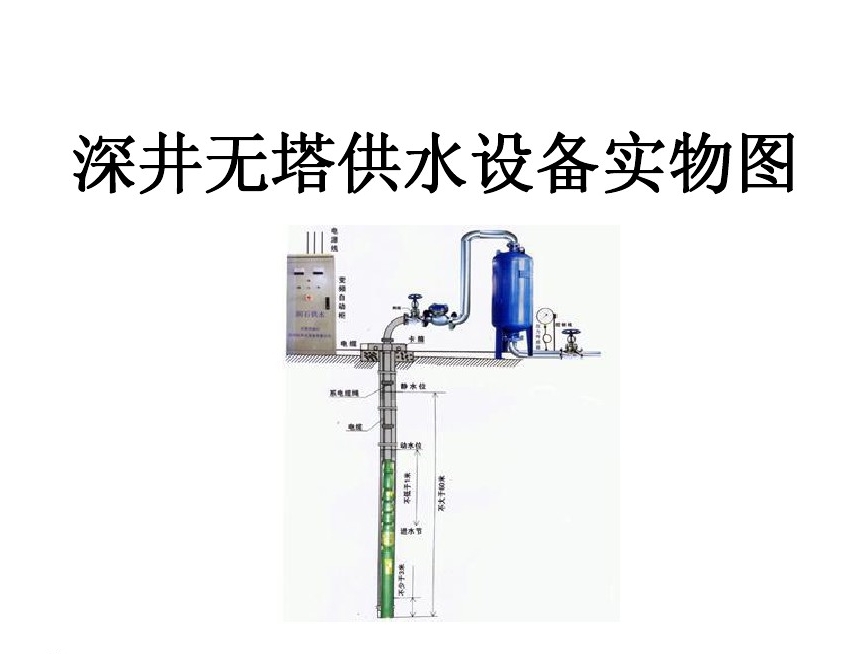 怀远县井泵无塔式供水设备